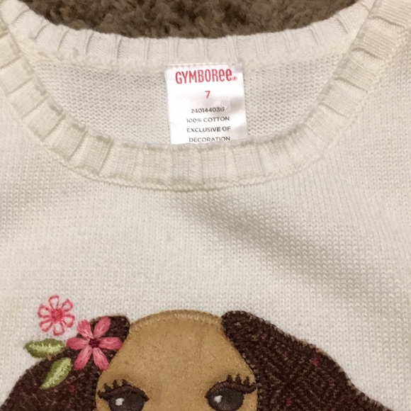 Vintage Gymboree Primrose Best Friend girls sweater vest Size 7 - Picture 4 of 6